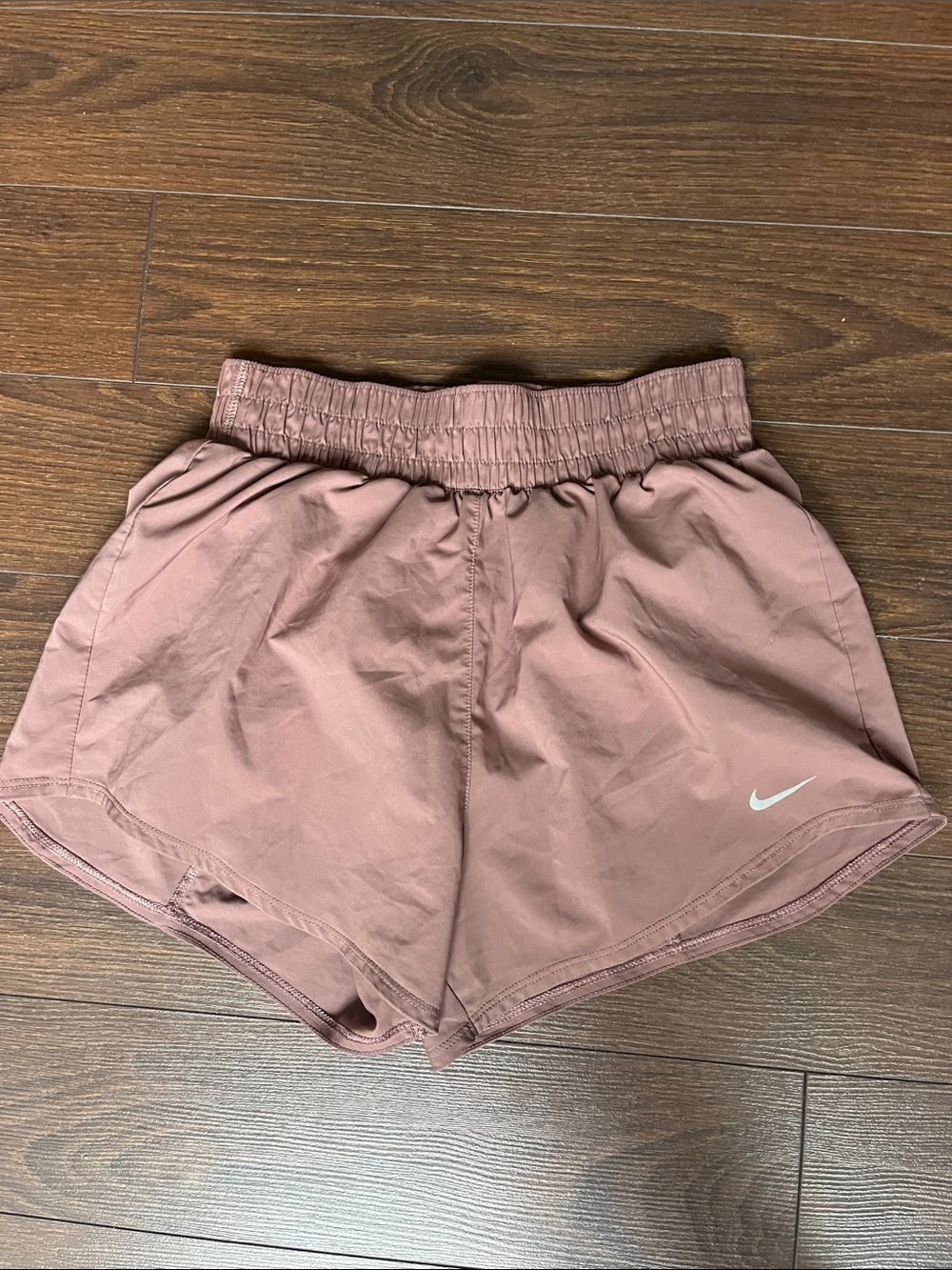 Nike Women's Rose-Mauve Athletic Shorts